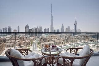 Dream Inn Apartments - Bellevue Tower with Burj Khalifa view