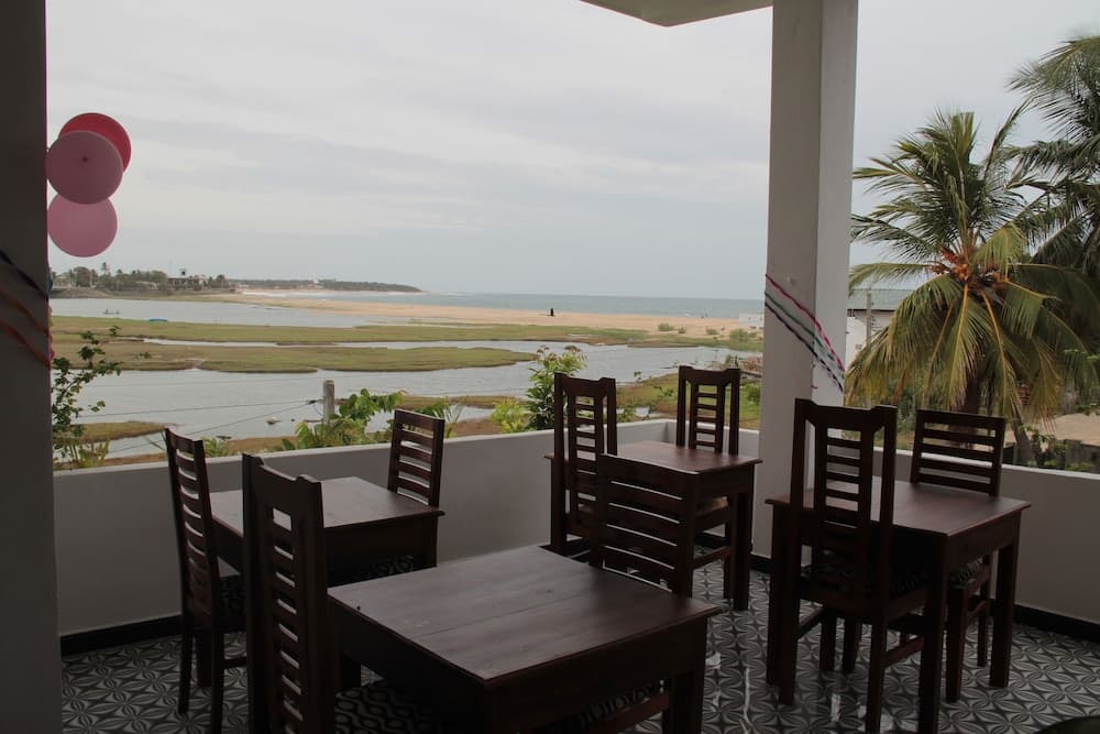 Sunset view beach hotel