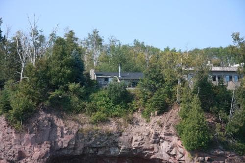 Cliff Dweller on Lake Superior