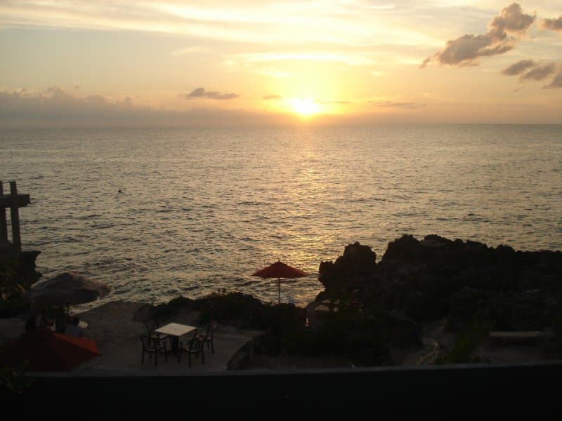 Sunset on the Cliffs