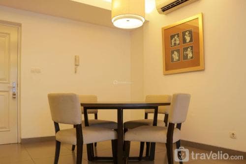 Elegant and Spacious 2BR at Apartment Simprug Park Residences By Travelio