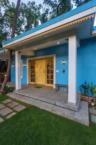 SaffronStays Beach Blues Alibaug