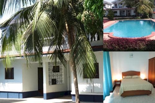 10) Spacious serviced villa central arpora & WiFi