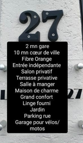 La Suite 27, proche gare et centre ville