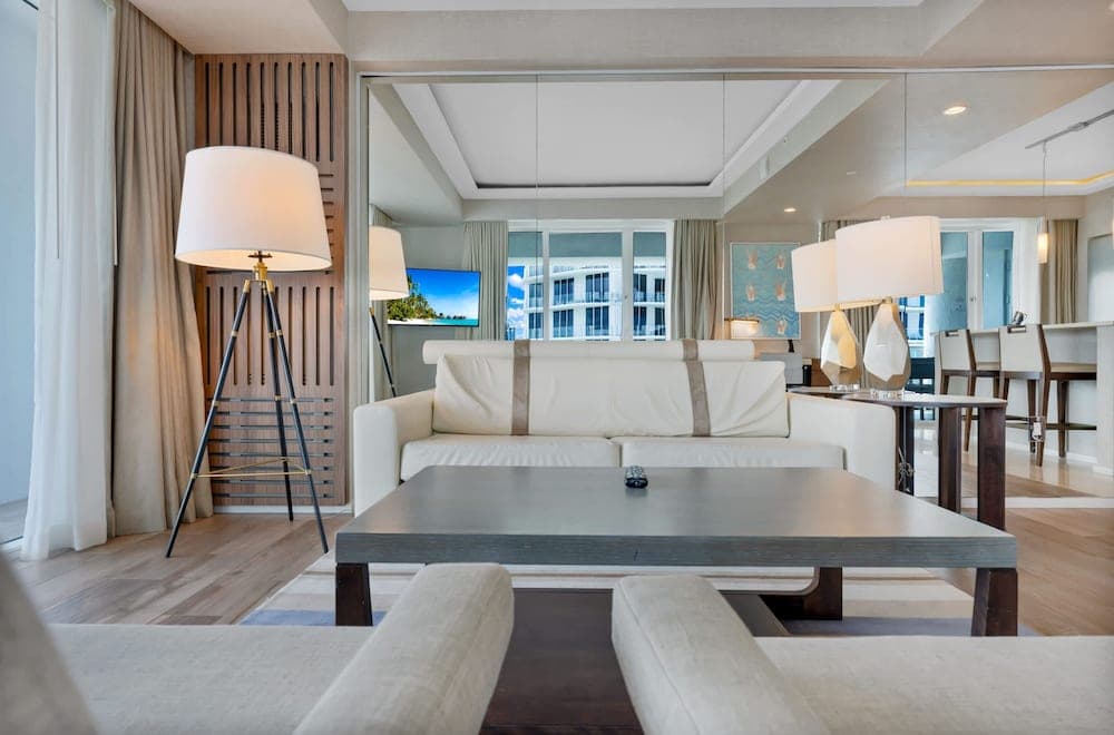 Beachfront Condo with Spacious Balcony