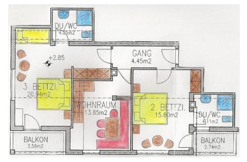 Appartement MonAlisa