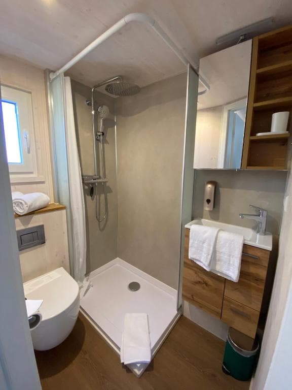Tiny House Stever im PIER9 Tiny House Hotel