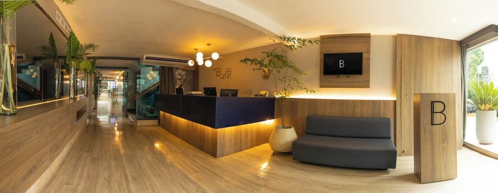 The Blue Hotel.