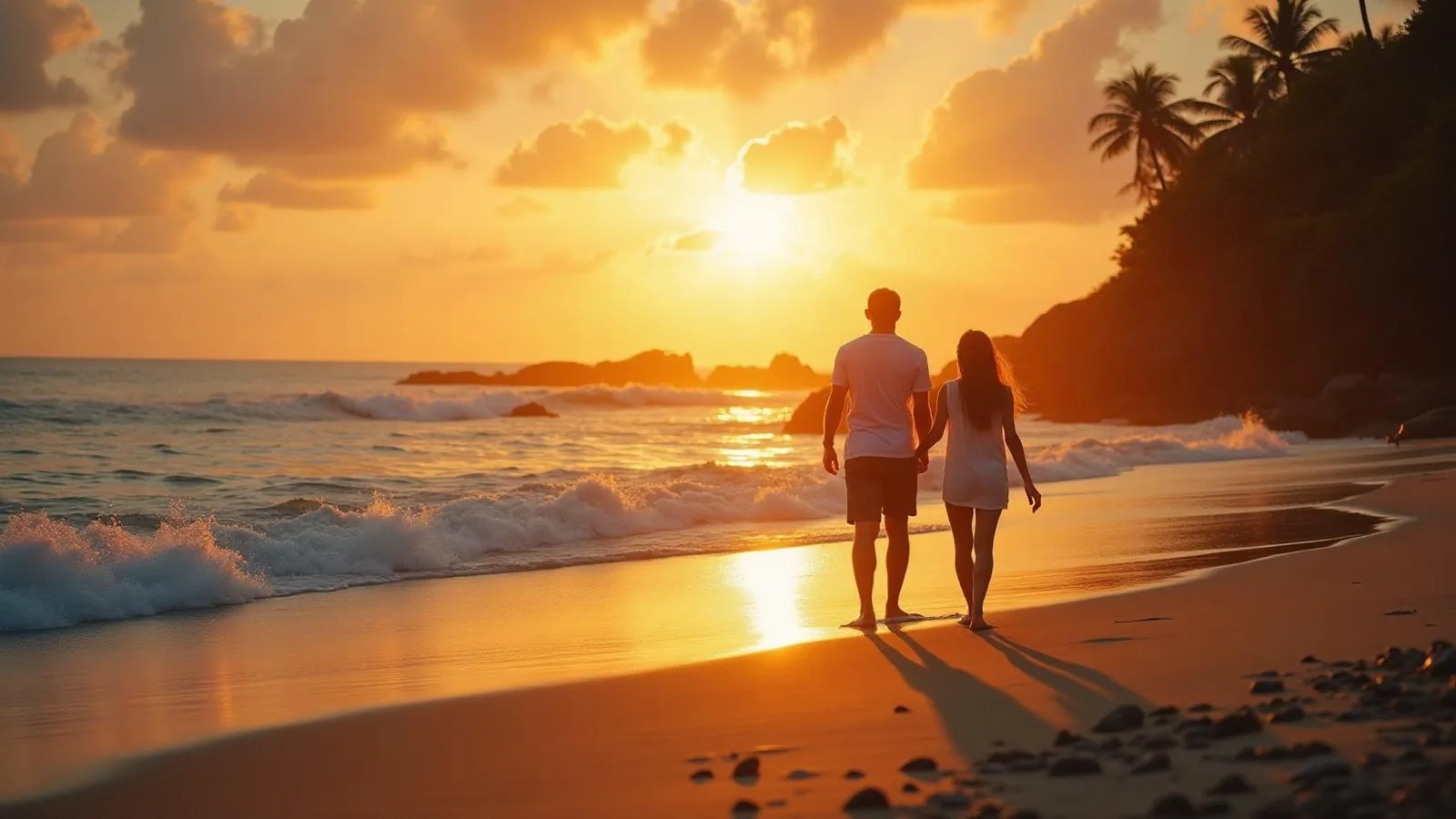 Couple enjoying curated experiences in Bali