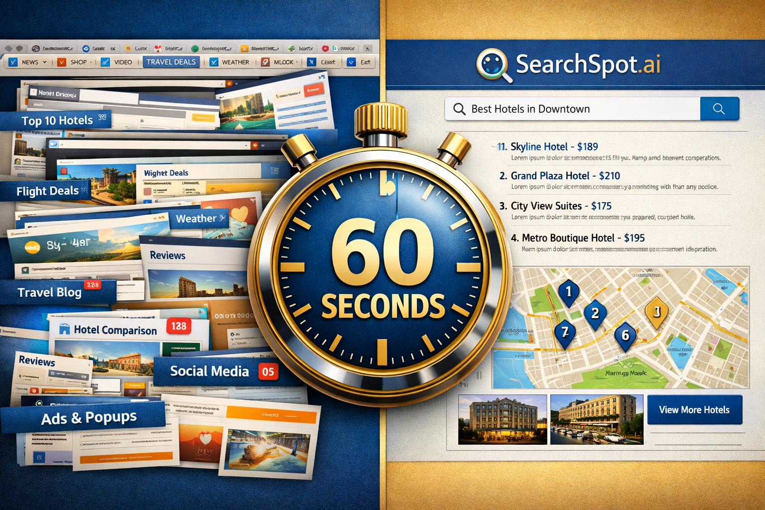Plan Your Trip with Confidence in 60 Seconds Using SearchSpot.ai