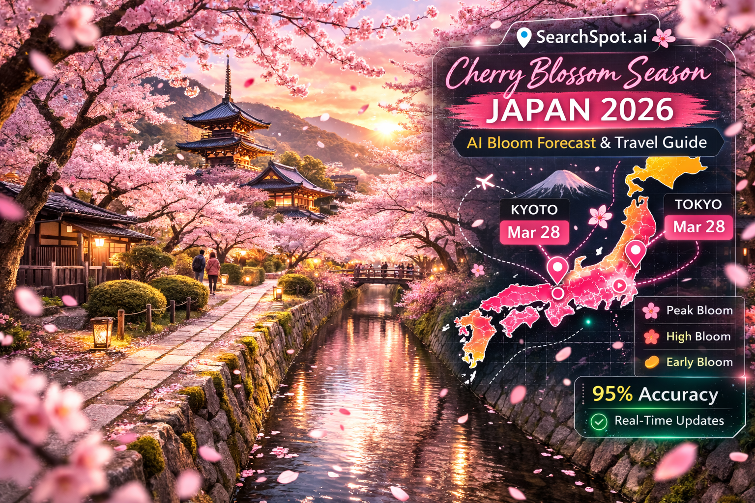 Cherry Blossom Season Japan 2026: Ultimate AI-Planned Hanami Guide with SearchSpot.ai