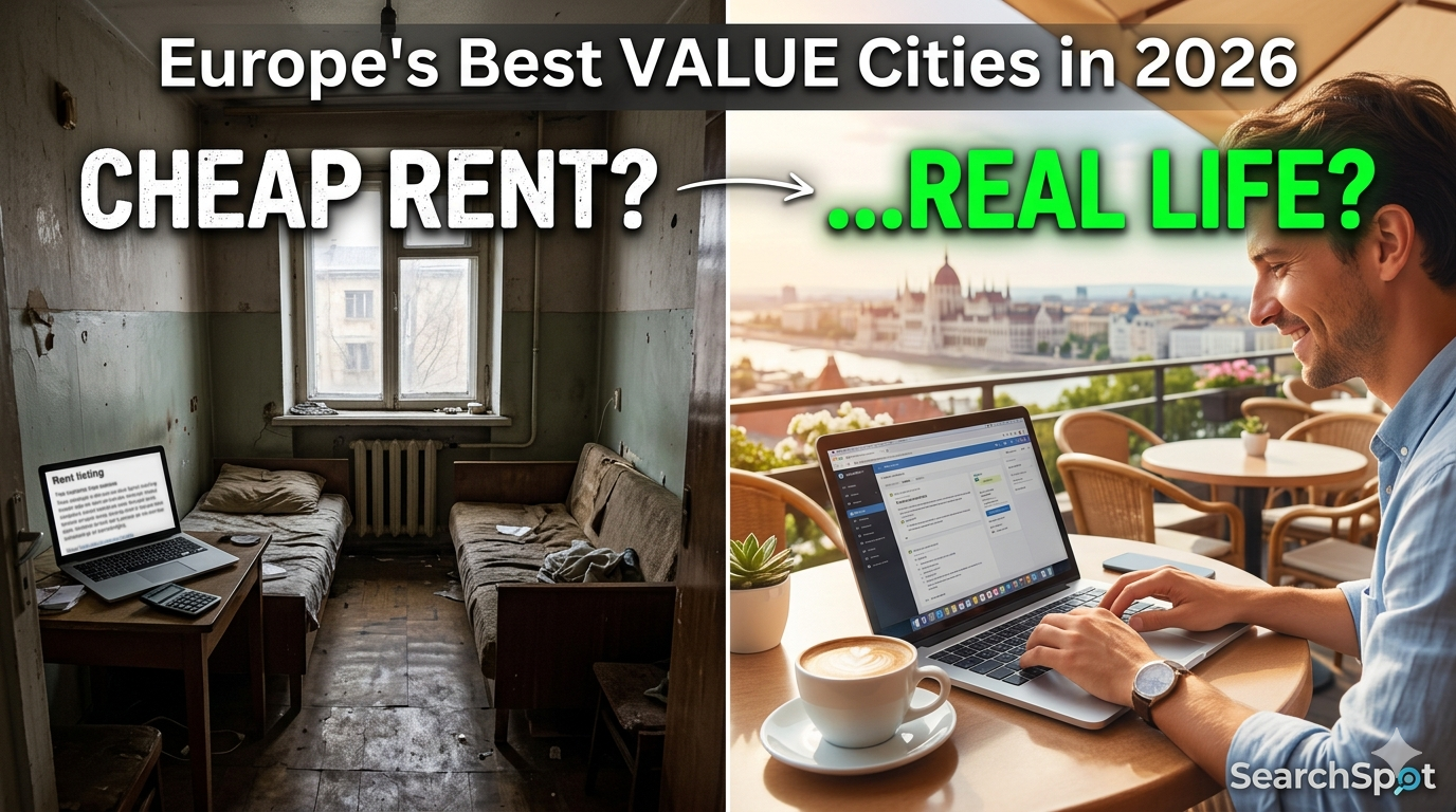 Cheap Places to Live in Europe for Digital Nomads in 2026