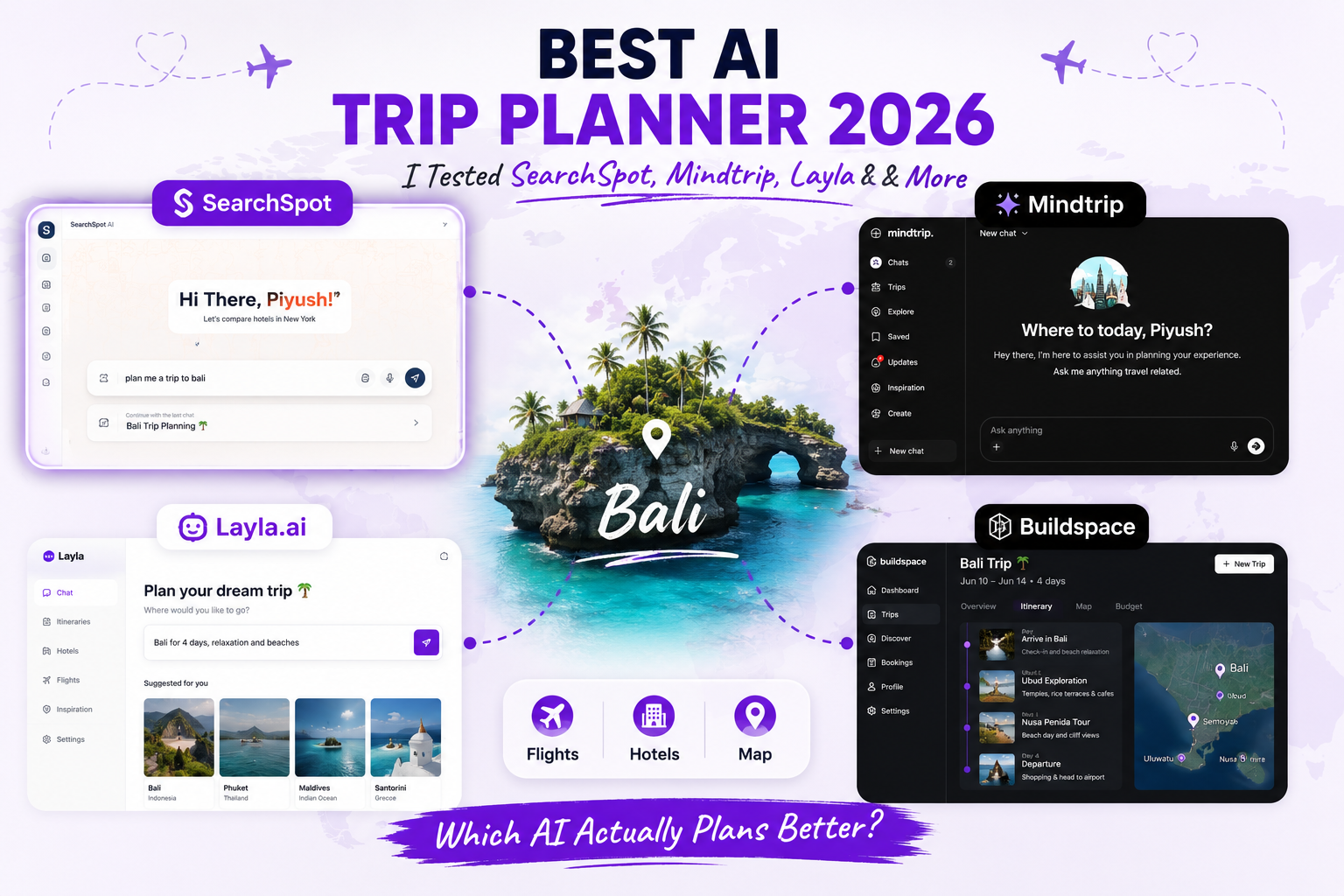 I Tried Every Popular AI Trip Planner So You Don't Have To (2026)