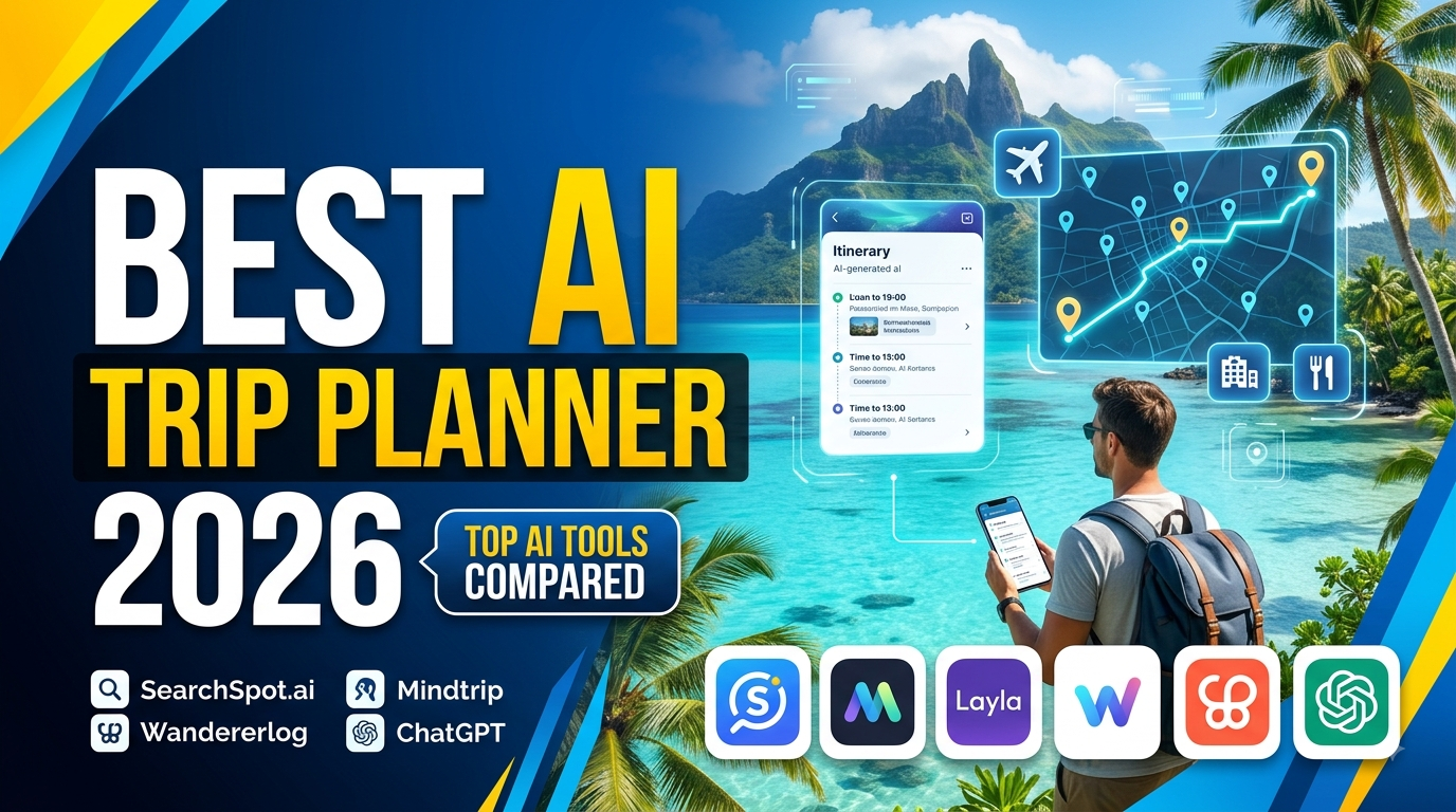 Best AI Trip Planner 2026: 7 AI Travel Planning Tools Worth Trying