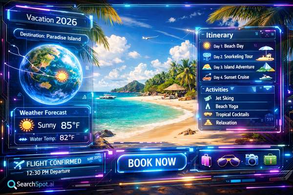 Best Vacations 2026: AI-Planned Trips with SearchSpot.ai Confidence