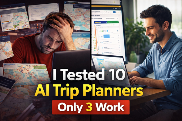 I Tested 10 AI Trip Planners — Only 3 Were Useful