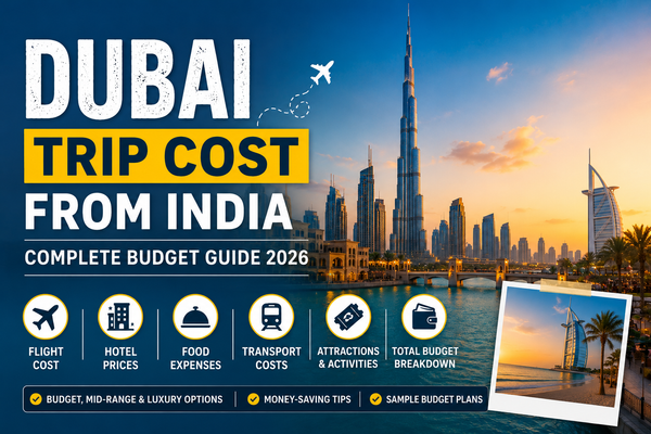 Dubai Trip Cost from India in 2026: Complete Budget Guide
