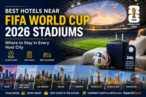 Best Hotels Near FIFA World Cup 2026 Stadiums: Where to Stay in Every Host City