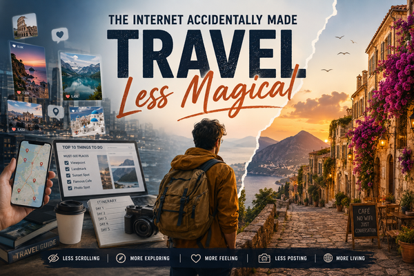 The Internet Accidentally Made Travel Less Magical