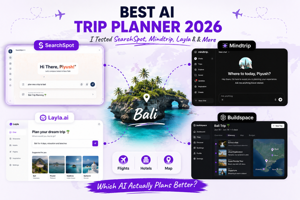 I Tried Every Popular AI Trip Planner So You Don't Have To (2026)