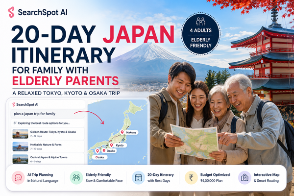 🇯🇵 Family Trip to Japan — Complete Travel Plan
